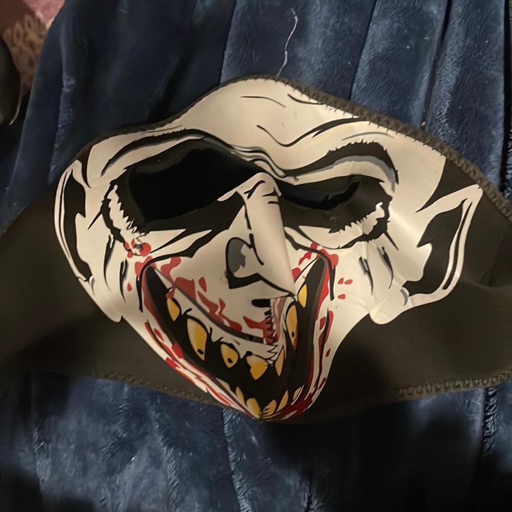 Gloves, mask, hemet